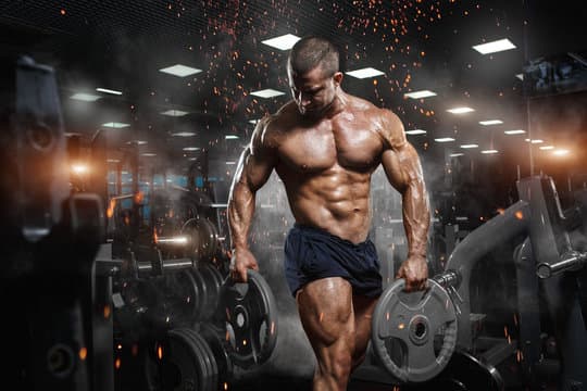 Be strong training hard